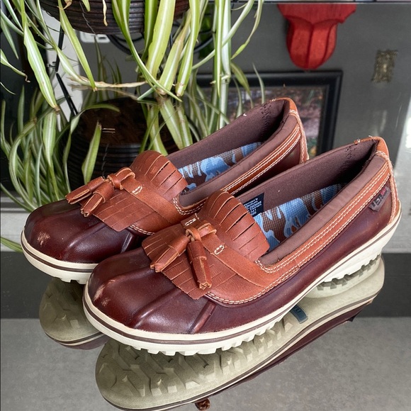 L.L. Bean Tek 2.5 Leather Duck Low Boots, Womens 8 - Picture 1 of 9
